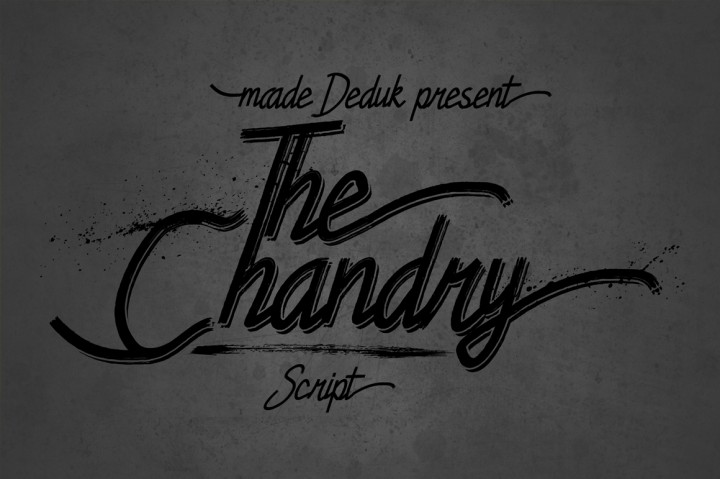 Chandry Font Poster 1