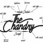Chandry Font Poster 2