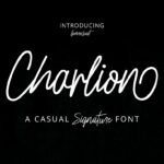 Charlion Script Font Poster 1
