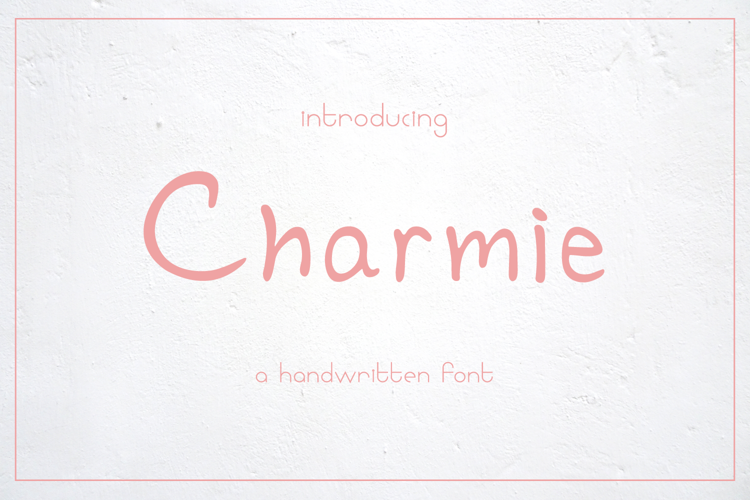 Charmie Font Charmie Font Poster 1