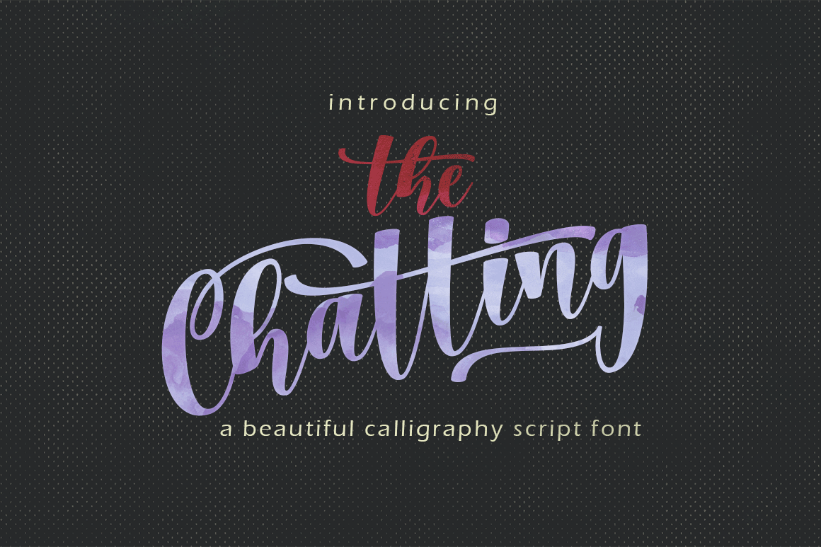 Chatting Font