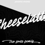 Cheese Latte Font Poster 1
