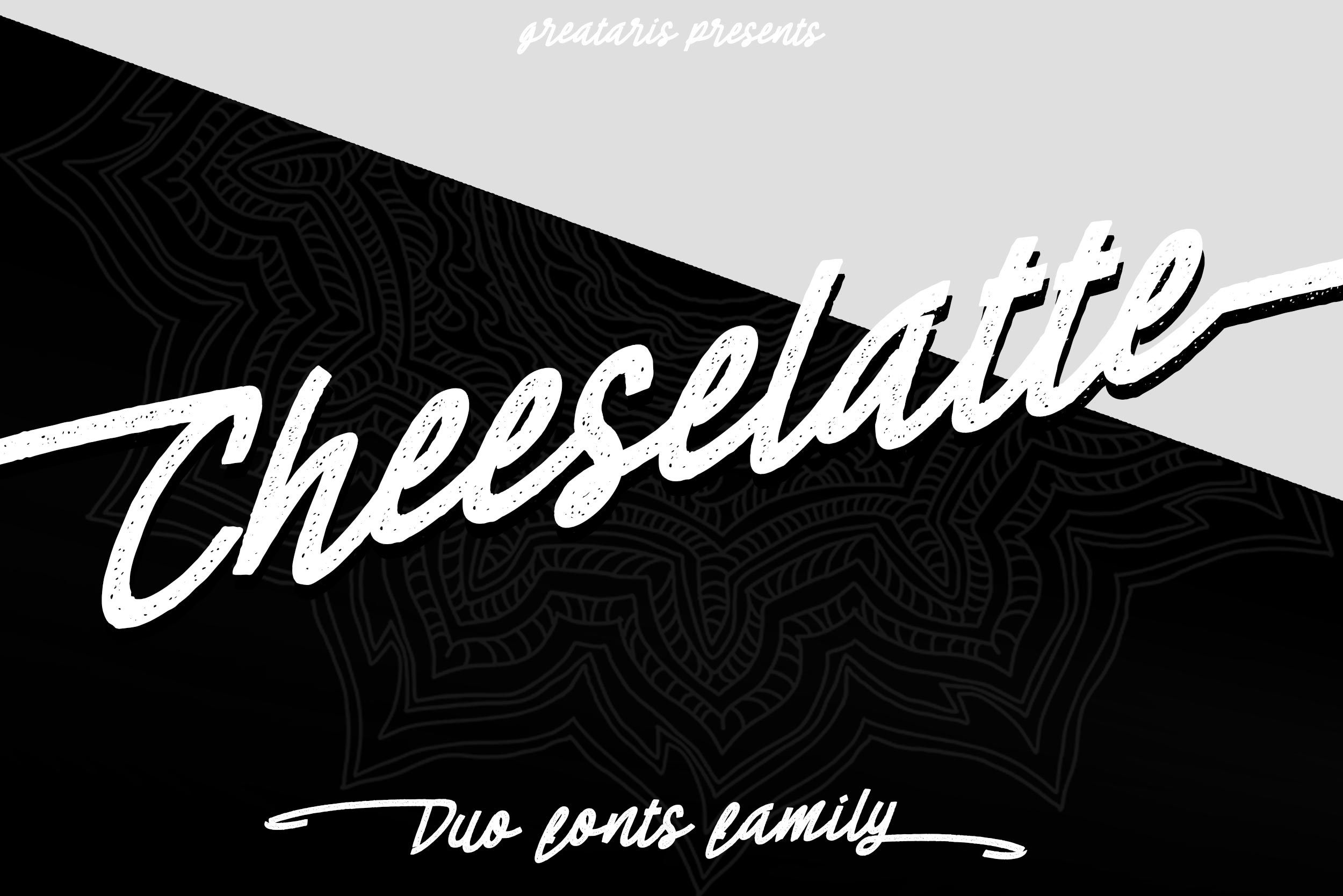 Cheese Latte Font Poster 1