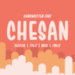 Chesan Font Poster 1