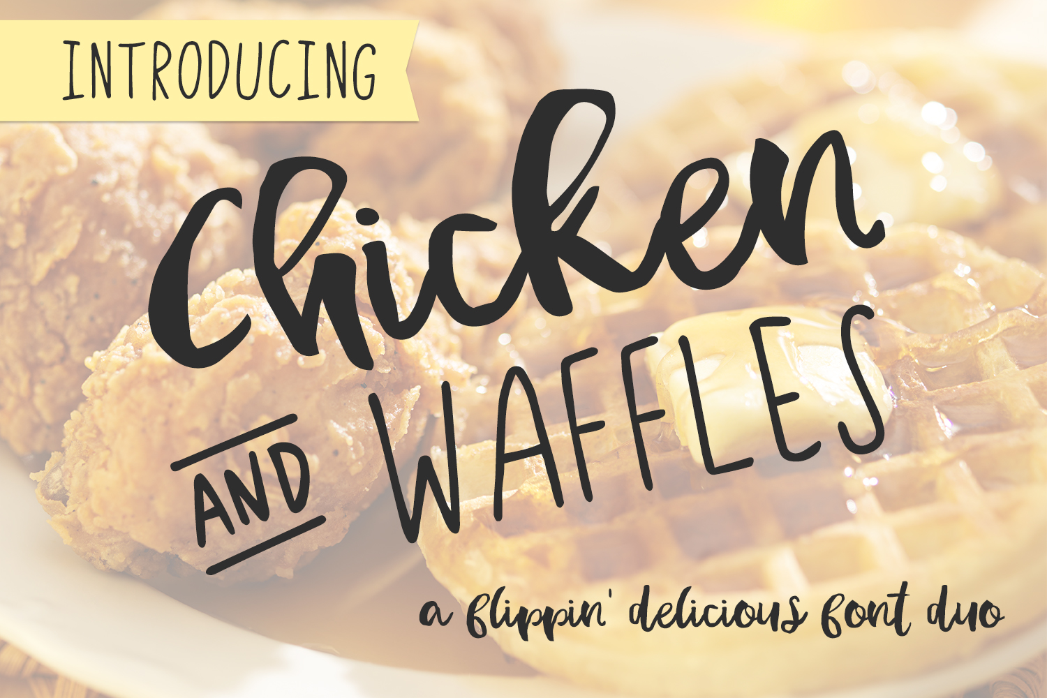 Chicken and Waffles Font