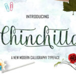 Chinchilla Font Poster 1