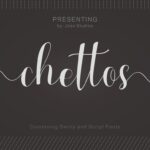 Chitos Font Poster 1