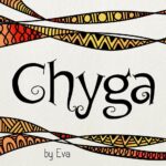 Chyga Font Poster 1