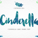 Cinderella Font Poster 1