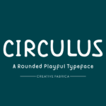Circulus Font Poster 2