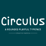 Circulus Font Poster 4