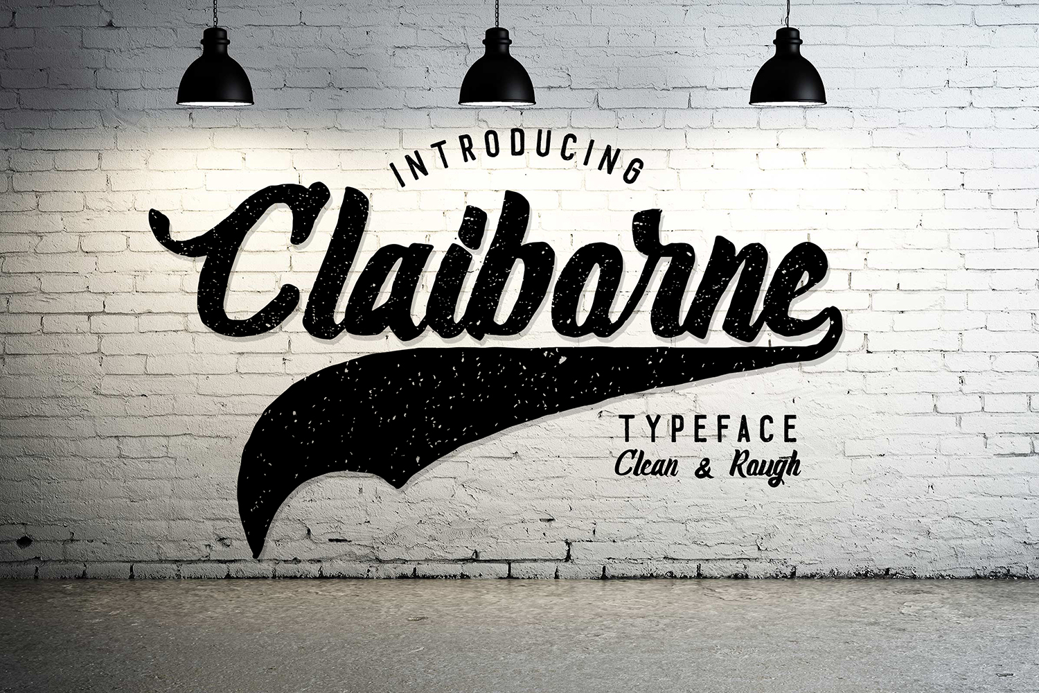 Claiborne Font Poster 1