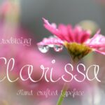 Clarissa Font Poster 1