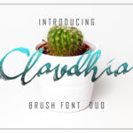 Claudhi and Jhelio Font Poster 1