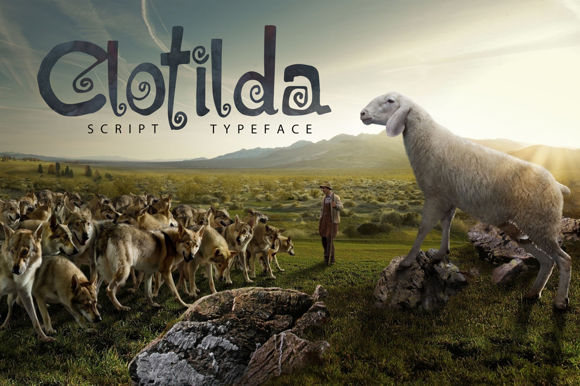 Clotilda Font Poster 1