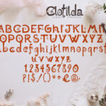 Clotilda Font Poster 5