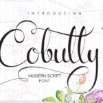 Cobully Font Poster 1