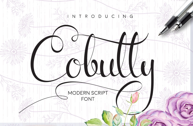 Cobully Font Poster 1