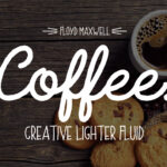Coffee Font + Extras Font Poster 1