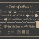Coffee Font + Extras Font Poster 3