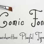 Comic Font Poster 1