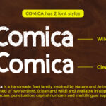 Comica Font Poster 5