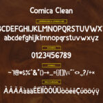 Comica Font Poster 3