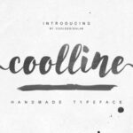 Coolline Font Poster 1