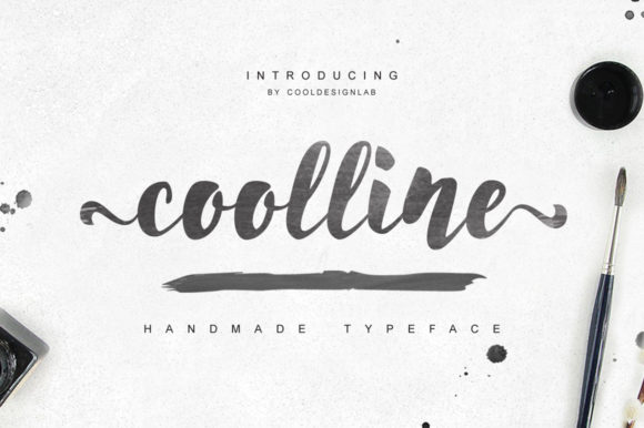 Coolline Font Poster 1