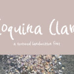 Coquina Clam Font Poster 1