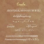 Cornelia Font Poster 8