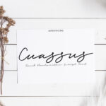 Cuassus Font Poster 1