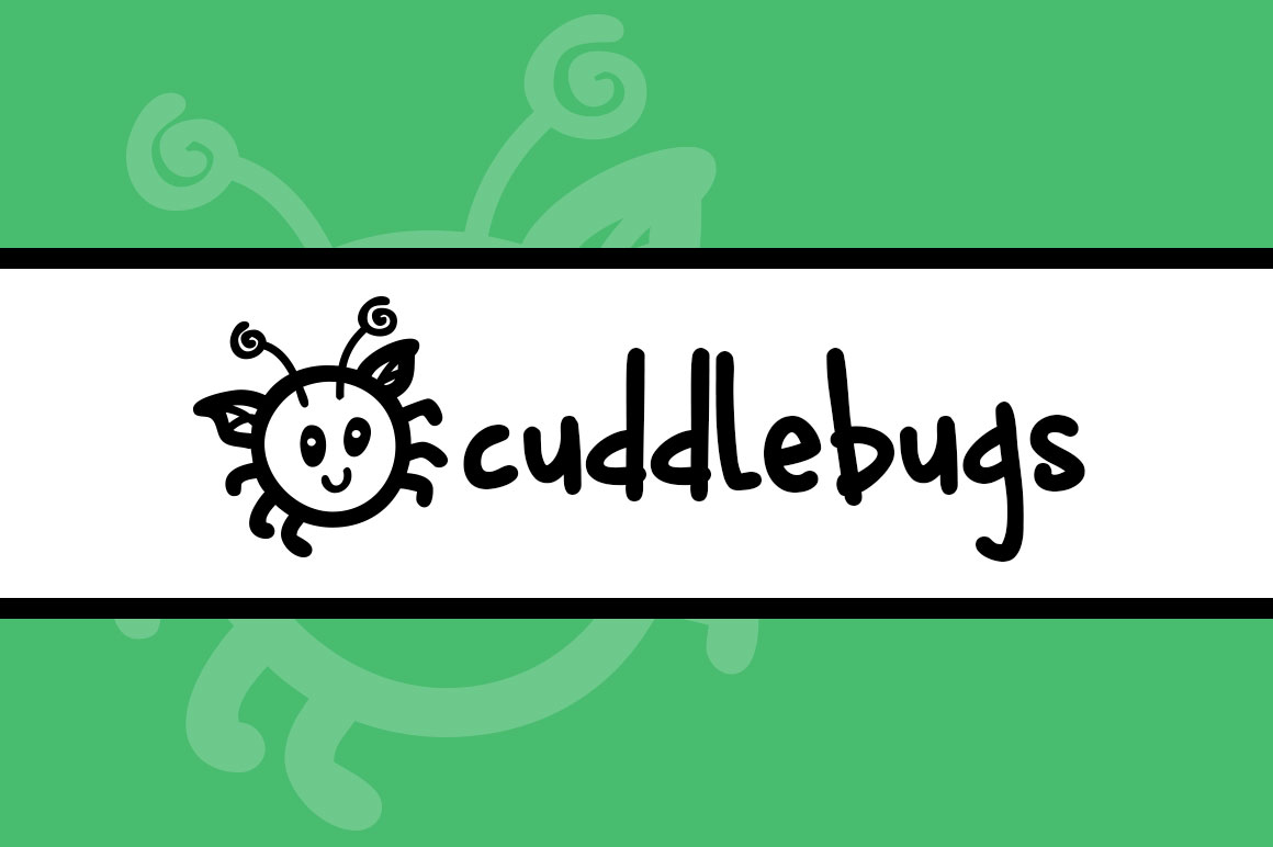 Cuddlebugs Font Poster 1