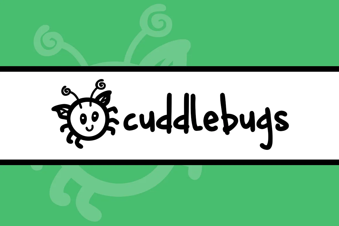 Cuddlebugs Font Cuddlebugs Font Poster 1