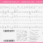 Cute Baby Font Poster 2