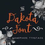Dakota Font Poster 1