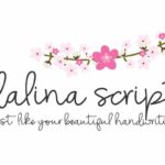 Dalina Script Font Poster 5