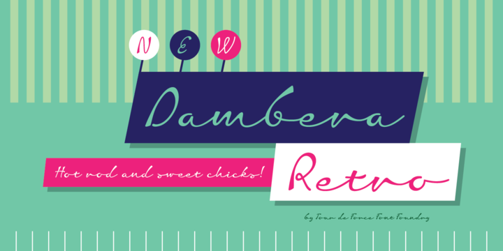 Dambera Font Poster 1