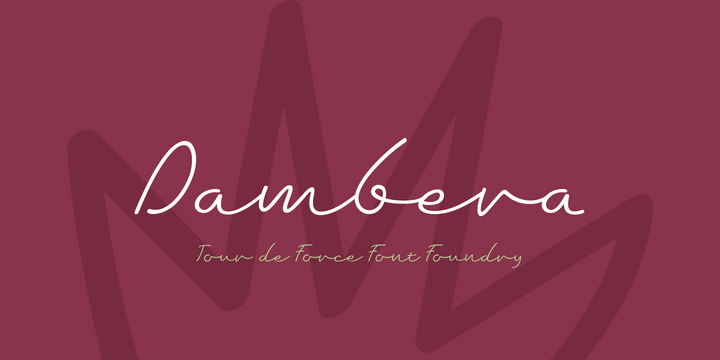 Dambera Retro Font