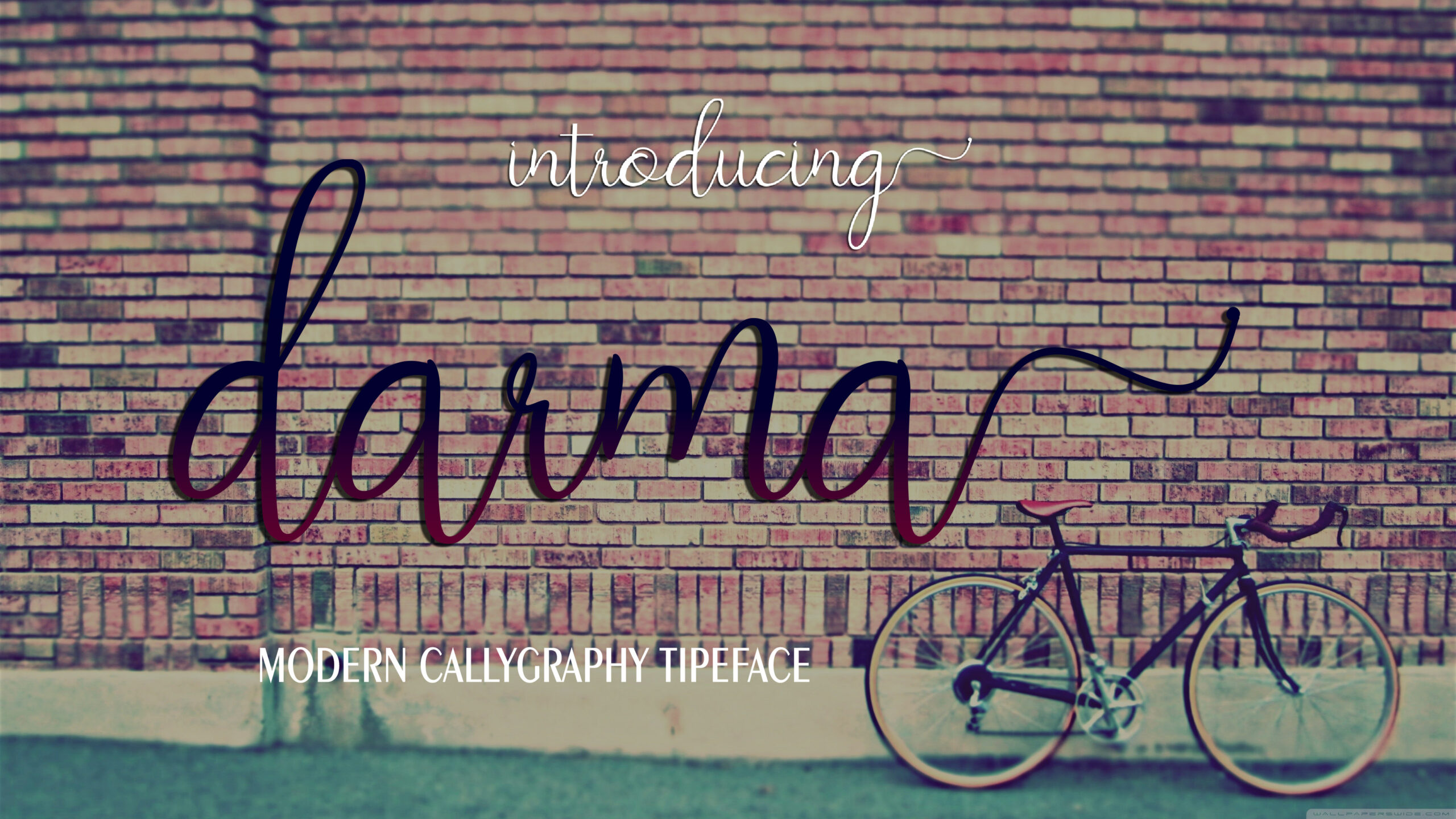 Darma Font Poster 1