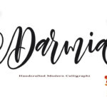 Darmia Font Poster 1