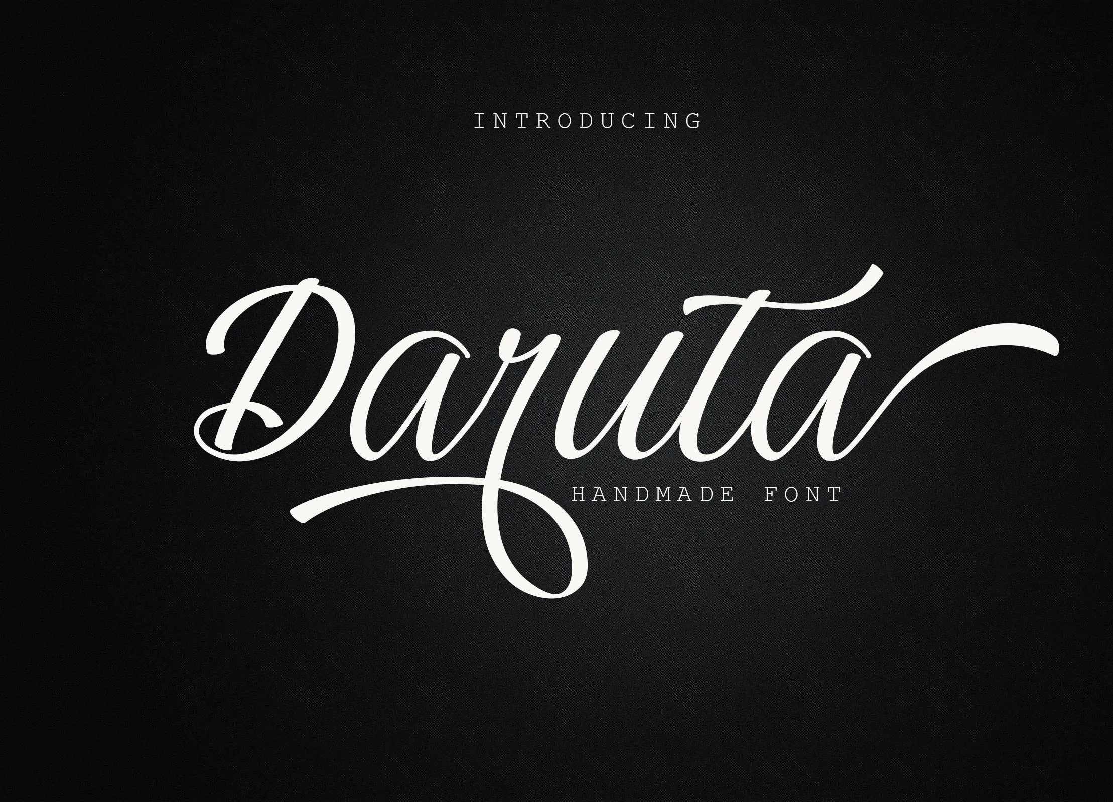 Daruta Font Daruta Font Poster 1