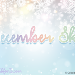 December Sky Font Poster 1