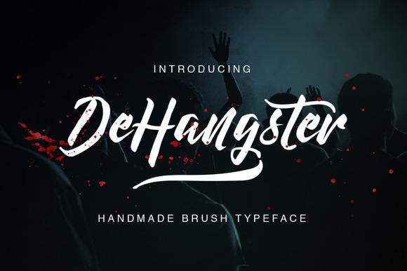 DeHangster Font Poster 1