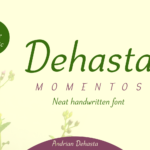 Dehasta Momentos Font Poster 1