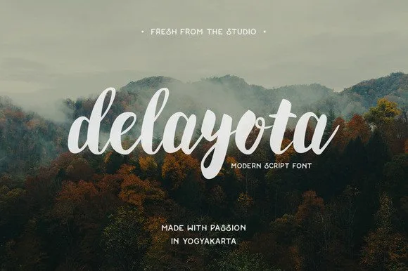 Delayota Font Delayota Font Poster 1