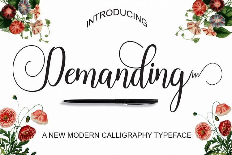 Demanding Font