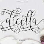 Dicella Font Poster 1