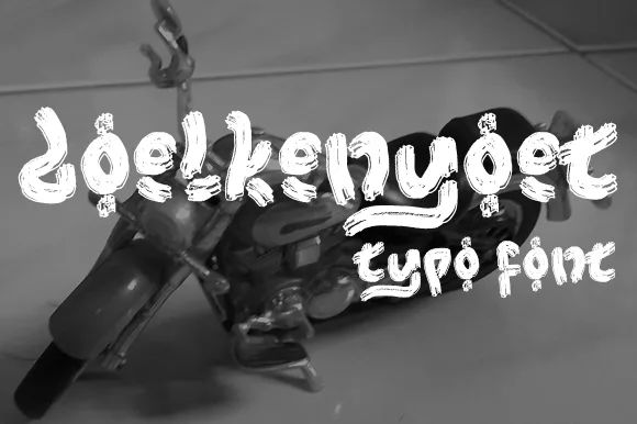 Doelkenyoet Font Poster 1