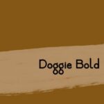 Doggie Font Poster 1